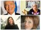 Nel collage fotografico, da sinistra e in senso orario, l'ex premier israeliano Shimon Peres (cui è titolato il Peres Center For Peace And Innovation), Manuela Dviri, Rachel Hadari, Zvia Peres Walden (psicolinguista e docente universitaria, figlia dello statista israeliano)