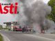 Immagini relative l'incendio Immagini relative l'incendio