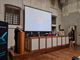 Due immagini dell'evento sul Cyber crime