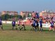 Un momento del match