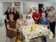 Con Suor Luigina, da sinistra, dell’Associazione “Il Dono del Volo” Martine Feral, Paola Imarisio, Nadia Miletto, Caterina Calabrese (Presidente), Giusy Gobello, Saveria Ciprotti, Gina Binelli, Bruno Ballario e Mariangela Cotto; dell’Associazione “One More Life”, seduto, Arnaldo Malfatto