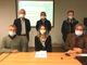 Il sindaco Anna Macchia con amministratori e tecnici intervenuti all'incontro pubblico