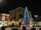 Piazza San Secondo riccamente illuminata in una foto d'archivio (ph. Efrem Zanchettin)