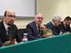 Da sinistra a destra: Corrado Vittone consigliere nazionale ANA, Fabrizio Pighin presidente Sezione ANA di Asti, Angelo Soave presidente dell’Assemblea e Sandro Lucchetta vice presidente Sezione ANA di Asti