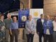 l gruppo dei partecipanti alla serata degli Atleti Azzurri e Olimpici d’Italia Sezione di Asti, e dell’Associazione Nazionale Stelle e Palme al Merito Sportivo Delegazione di Asti.