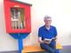 Una delle casette dei libri in funzione a Villafranca