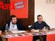 I consiglieri Bosia e Anselmo ritratti nel corso della conferenza stampa di presentazione del 'libro bianco' su Asp