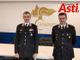Il neo comandante del Reparto Operativo tenente colonnello Vittorio Balbo (a destra) ritratto con il comandante provinciale Pierantonio Breda