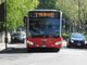 Un mezzo della flotta di autobus dell'Asp