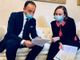 Il presidente Cirio con la ministra dell'Interno Luciana Lamorgese