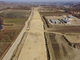 Il cantiere dell'Asti-Cuneo in un'immagine aerea scattata a fine febbraio