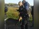 Capriolo salvato da una pattuglia della Polizia Locale nei pressi del casello Asti Est