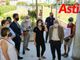 L'assessore Caucino ritratta, da Merfephoto-Efrem Zanchettin, durante una visita a condomini ATC di Asti