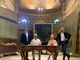 Da sinistra: Roberto Cerrato, Gianfranco Comaschi, Laura Capra, Pierluigi Vaccaneo