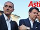 Massimo Cerruti e Giuseppe Conte in occasione della visita del maggio scorso (Merfephoto)