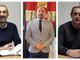 Nel collage, da sinistra: Mario Malandrone, Maurizio Rasero e Massimo Cerruti