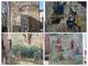 Un collage di immagini relative l'opera di street art realizzata a Montabone