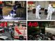 Collage fotografico di gravi fatti di cronaca avvenuti ad Asti