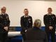 Un momento della conferenza stampa svoltasi questa mattina: al centro della foto il Tenente Colonnello Lando