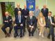 Il Consiglio Direttivo 2024/2025 Panathlon Club Asti presieduto da Mauro Gandolfo (seduto al centro). Alla Sua dx il V.Presidente Vincenzo Soverino ed il Consigliere Carlo Bosticco. Alla sx del Presidente i Consiglieri Lavinia Saracco e Pierangelo Binello. In piedi da sx l'altro V.Presidente Giovanni Turello, il Past President Ezio Mosso, il Segretario Paolo Artusio Icardi ed il Tesoriere Gianmaria Piacenza.