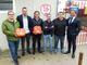 Da sinistra, Vincenzo Torchia, Gabriele Montana, Aldo Porrino, Piergiorgio Pigi, Roberto Resta, Enrico Porrino
