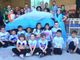 &quot;Nasce&quot; un delfino a Vigliano. Costruito da bambini è stato presentato durante la festa di fine anno