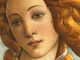Dettaglio del dipinto La nascita di Venere di Sandro Botticelli