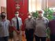 Nella foto, da sinistra: il consigliere Bassi, il presidente Lanfranco, il vicepresidente di Protezione civile Baracco, il nuovo presidente Marenco e il responsabile del servizio provinciale di Protezione Civile Rolla