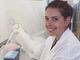 Eleonora Aquilini in laboratorio
