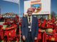 Ezio Bruno, titolare della Frandent, alla recente Fiera della Meccanizzazione Agricola di Savigliano