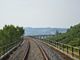 Un tratto di linea ferroviaria Asti-Alba