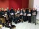 Il gruppo dei veterinari con Tosca e Quantico