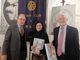Da destra Ugo Volli, Valeria Emanuelli, Luigi Florio