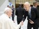 Paolo Porrino con Papa Francesco