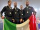 Da sinistra Alessandro Binello (astigiano), Andrea Cardinali (marchigiano di Jesi), Stefano Falagiani (livornese di Cecina) e Marco Soro (perugino)
