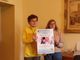 Assessore Ausilia Quaglia con Viviana Garbagnoli