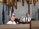 Il presidente del Distretto Goria con il vice Miroglio ieri in Provincia