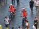 Il Green Team Rescue della Croce Verde di Asti in azione al Palio