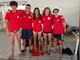 Tommaso Dadone (primo a sinistra) con alcuni compagni di squadra