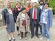 Lidia Menapace al Bosco dei Partigiani il 25 aprile 2017 con il presidente provinciale Anpi, Paolo Monticone, i vicepresidenti Maurizia Giavelli e Guido Cardello ed altri dirigenti dell’Anpi astigiana