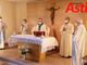 Messa in ospedale del vescovo di Asti, monsignor Marco Prastaro