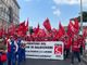 Anche la Cgil di Asti a &quot; La via maestra&quot;. Landini: &quot;La ricchezza del Paese è il lavoro e non la finanza&quot; [FOTO]