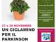 L'associazione Parkinson Asti al Magico Paese di Natale, con una casetta in piazza San Secondo