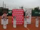 Immagini della premiazione del I Trofero Raspini di tennis