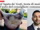 La notizia del giornale campano con la foto di Iannotta