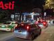 Polizia di Stato e Municipale impegnate nei rilievi di un incidente