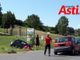 Canelli: due persone in codice rosso dopo un frontale in regione San Giovanni
