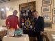 Il presidente Ligresti e Stefano Robino alla lotteria dei panettoni