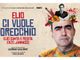 La locandina dello spettacolo che vedrà protagonista Elio