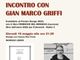 La locandina della presentazione letteraria in programma giovedì sera a Villanova d'Asti